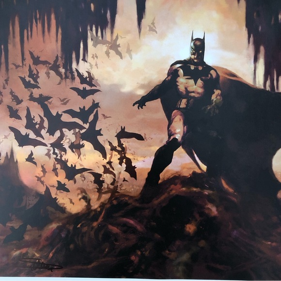 Warner Bros. Other 206 Batman Domain Of The Bat Hand Signed